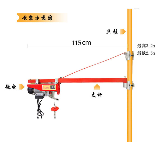 PA系列微型電動(dòng)葫蘆