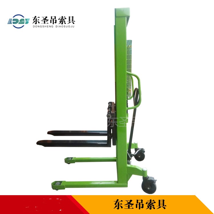 手動(dòng)液壓叉車/手動(dòng)堆高車/堆高叉車--河北東圣吊索具制造有限公司--液壓堆高車|手動(dòng)叉車|小型攪拌機(jī)|石材夾具
